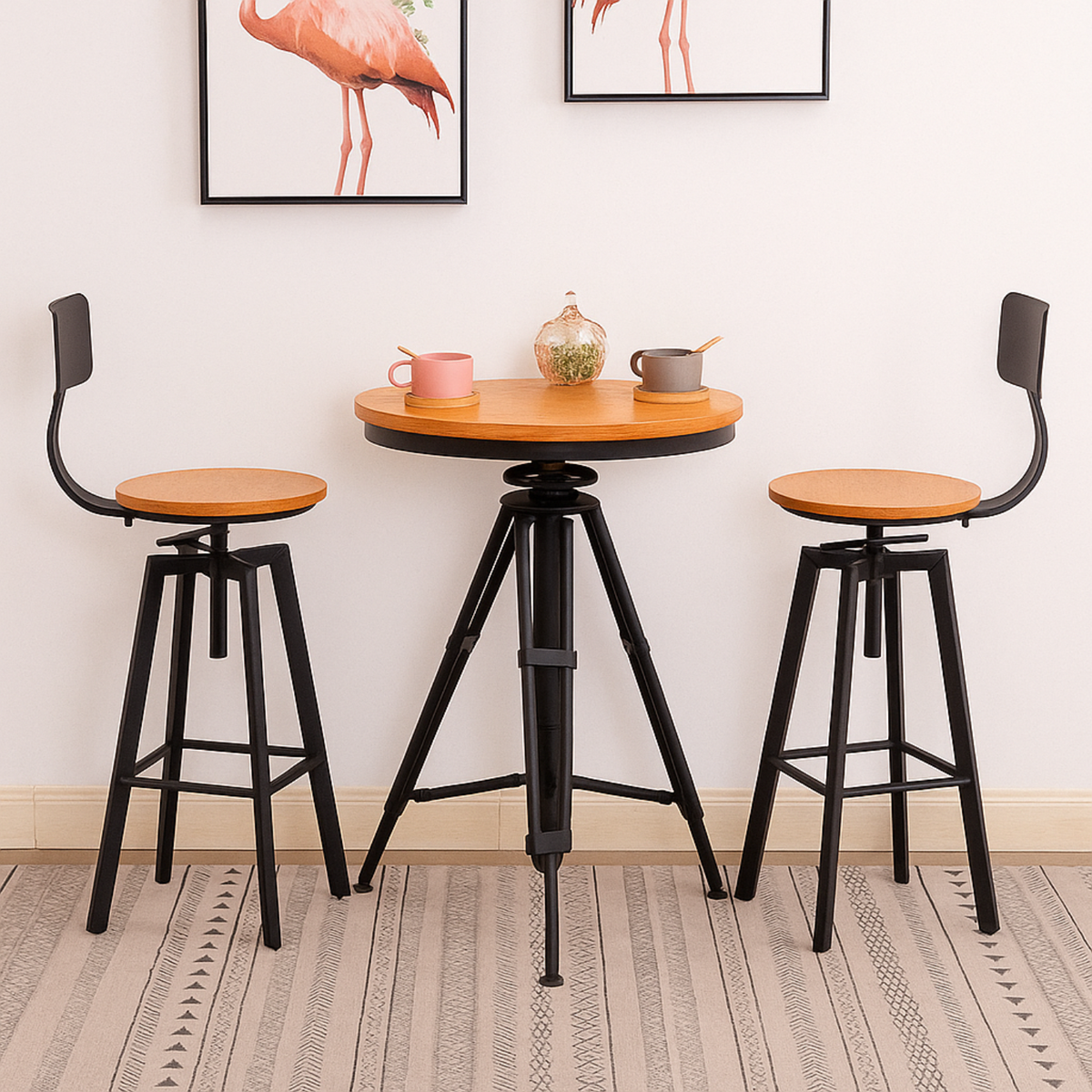 Chaises de bar innovantes au design graphique – Brik