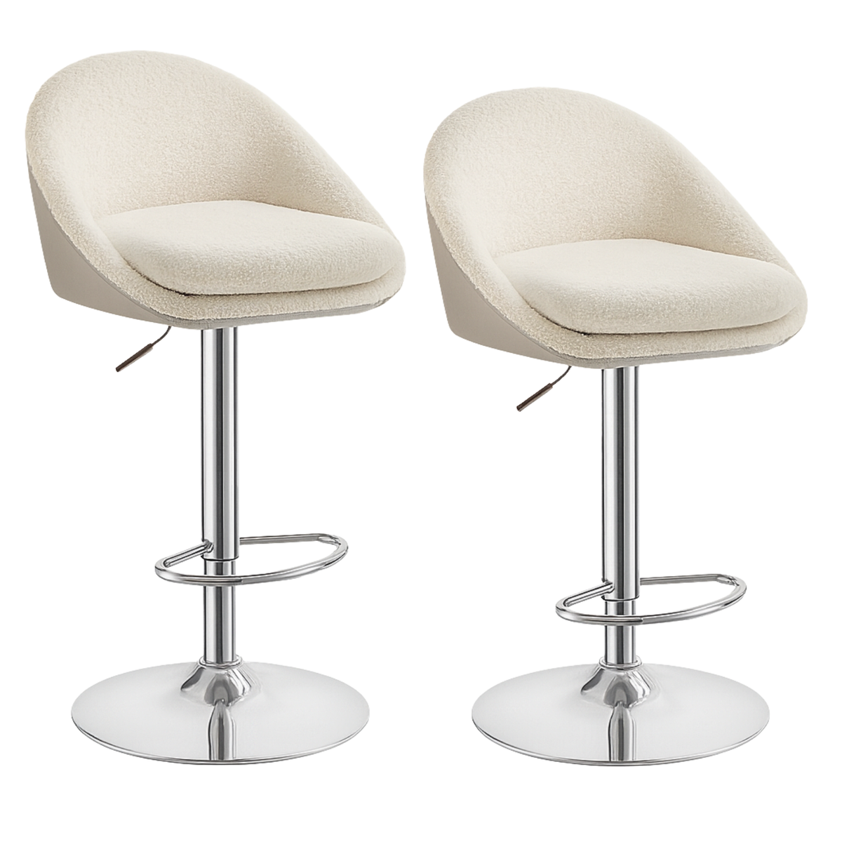 Chaises de bar au design moderne et enveloppant – Gloria