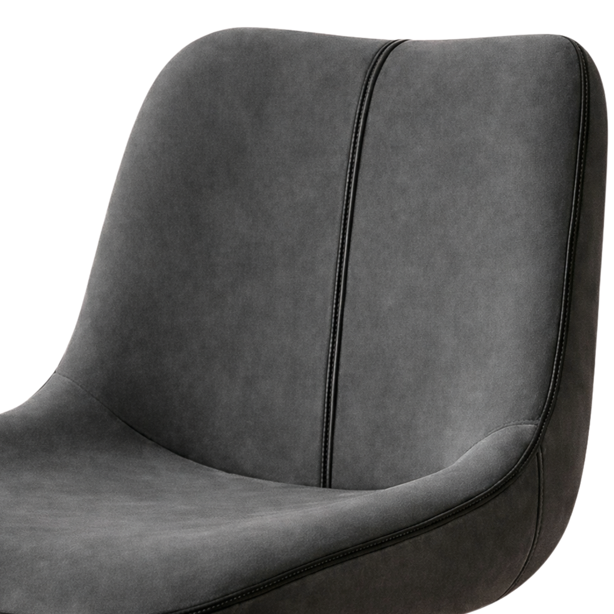 Chaises de bar en velours sobre et accueillant – Russel