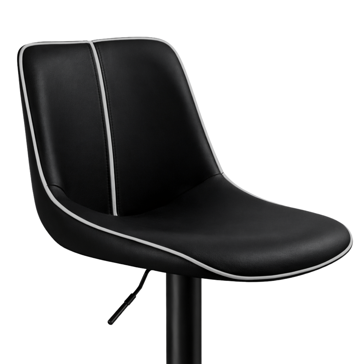 Ensemble – 2 chaises de bar réglables en similicuir — Prague