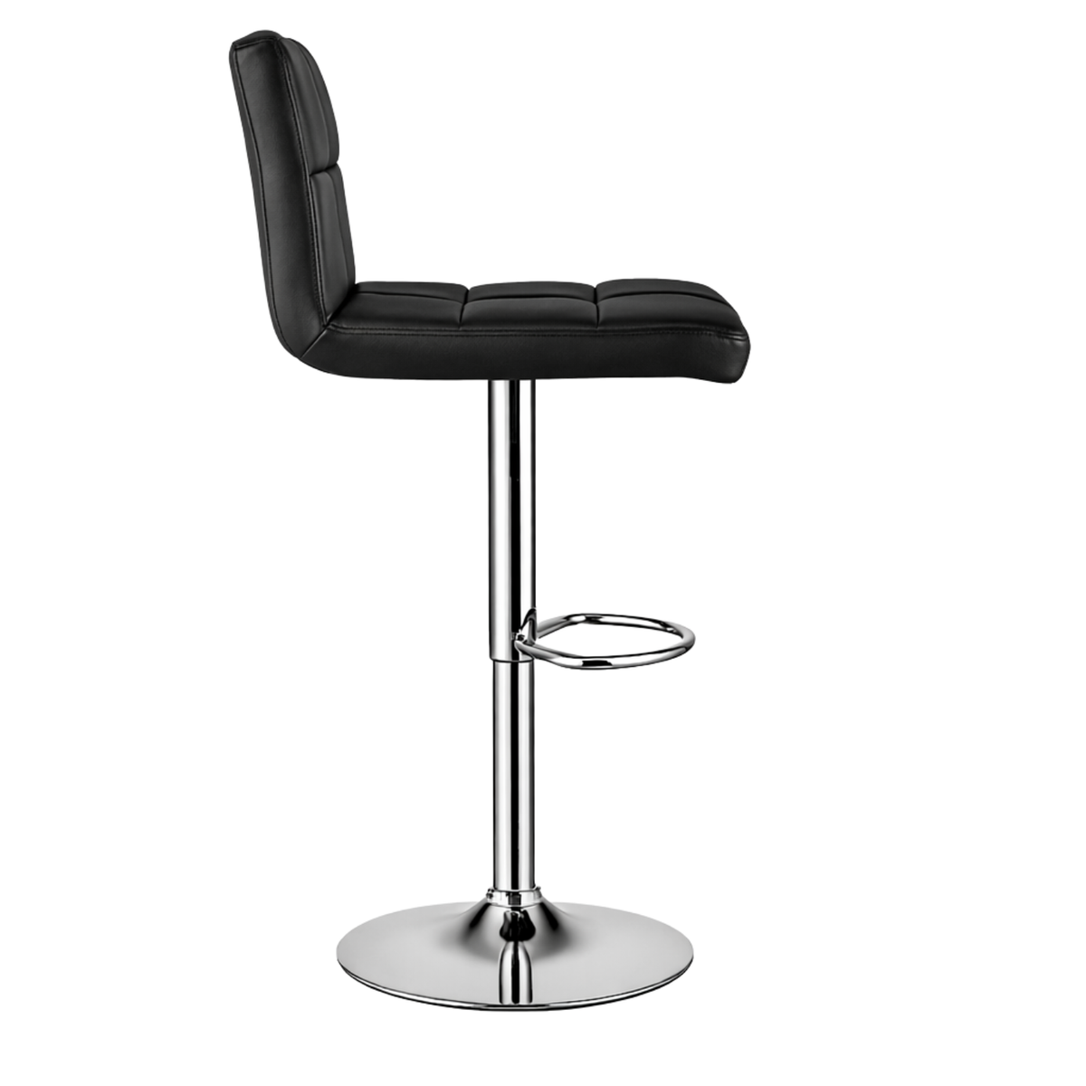 Chaises de bar au similicuir sobre et matelassé – Stella