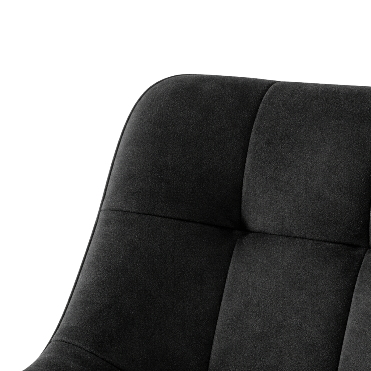 Ensemble – 4 chaises de bar au velours sobre – Norwich