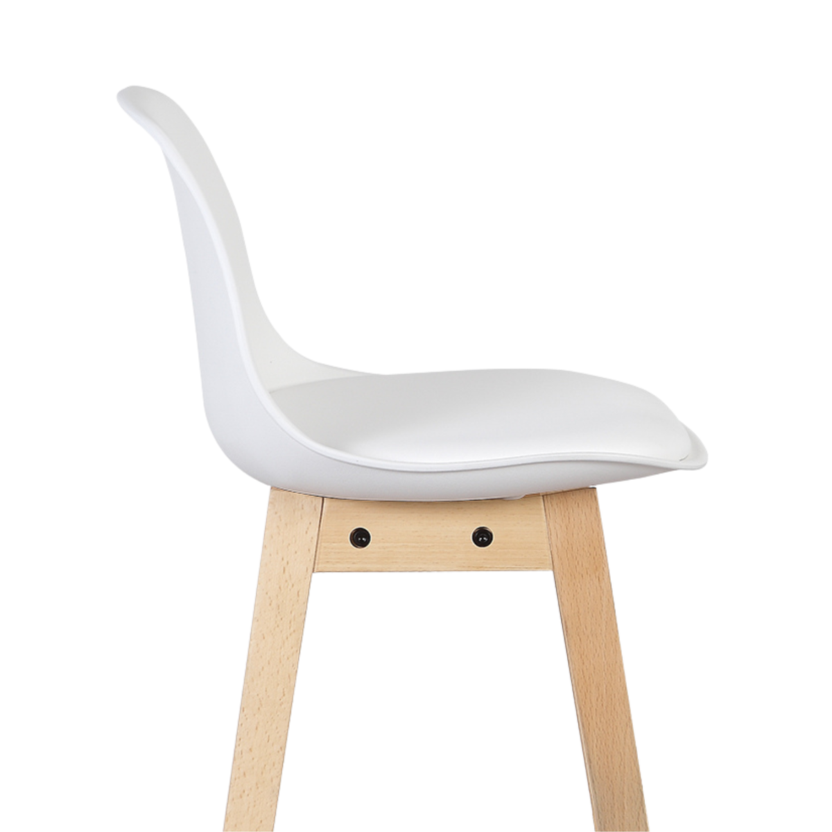 Ensemble – 2 chaises de bar 75 cm au style scandinave — Mölk