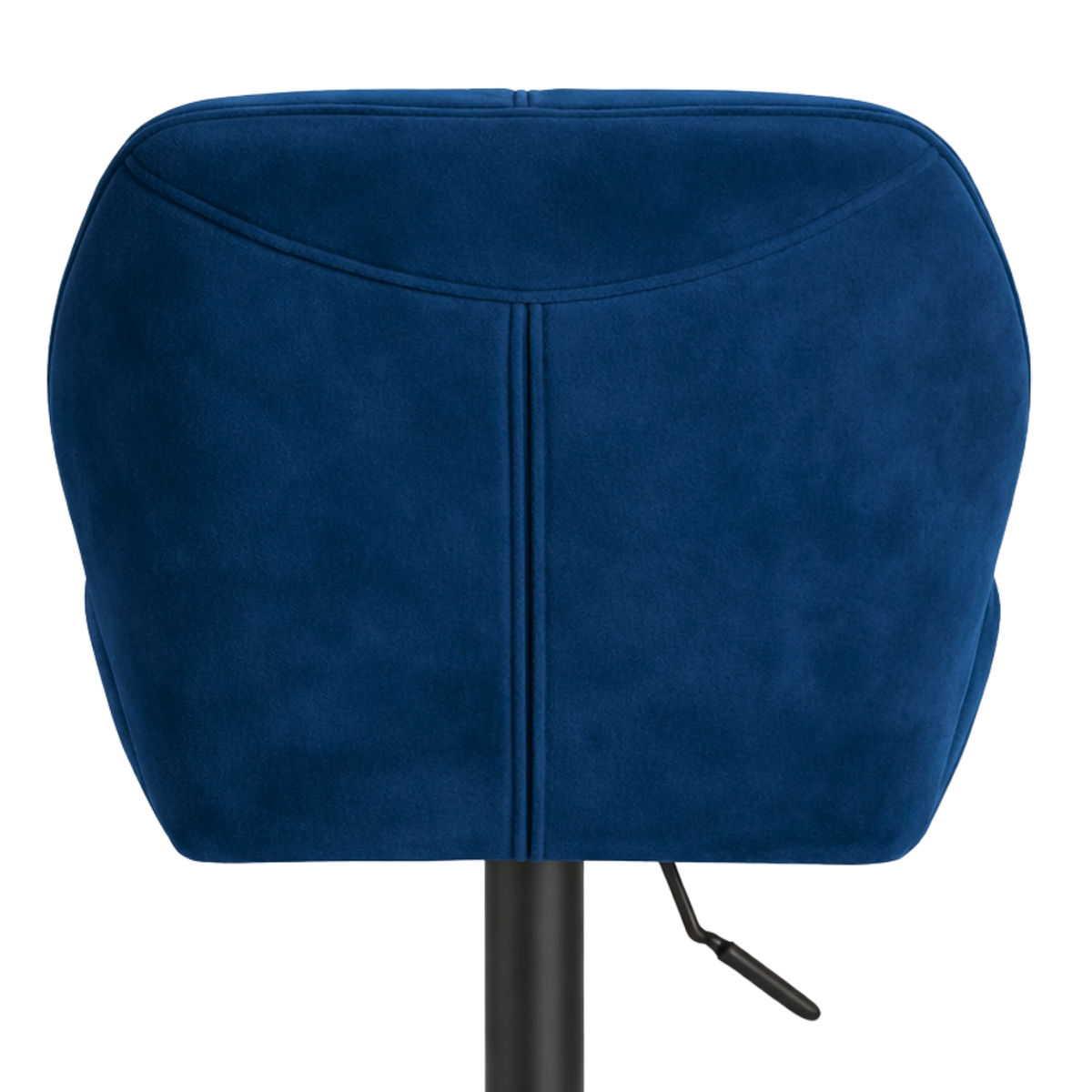 Chaises de bar stylisées et galbées en velours sobre – Berlin