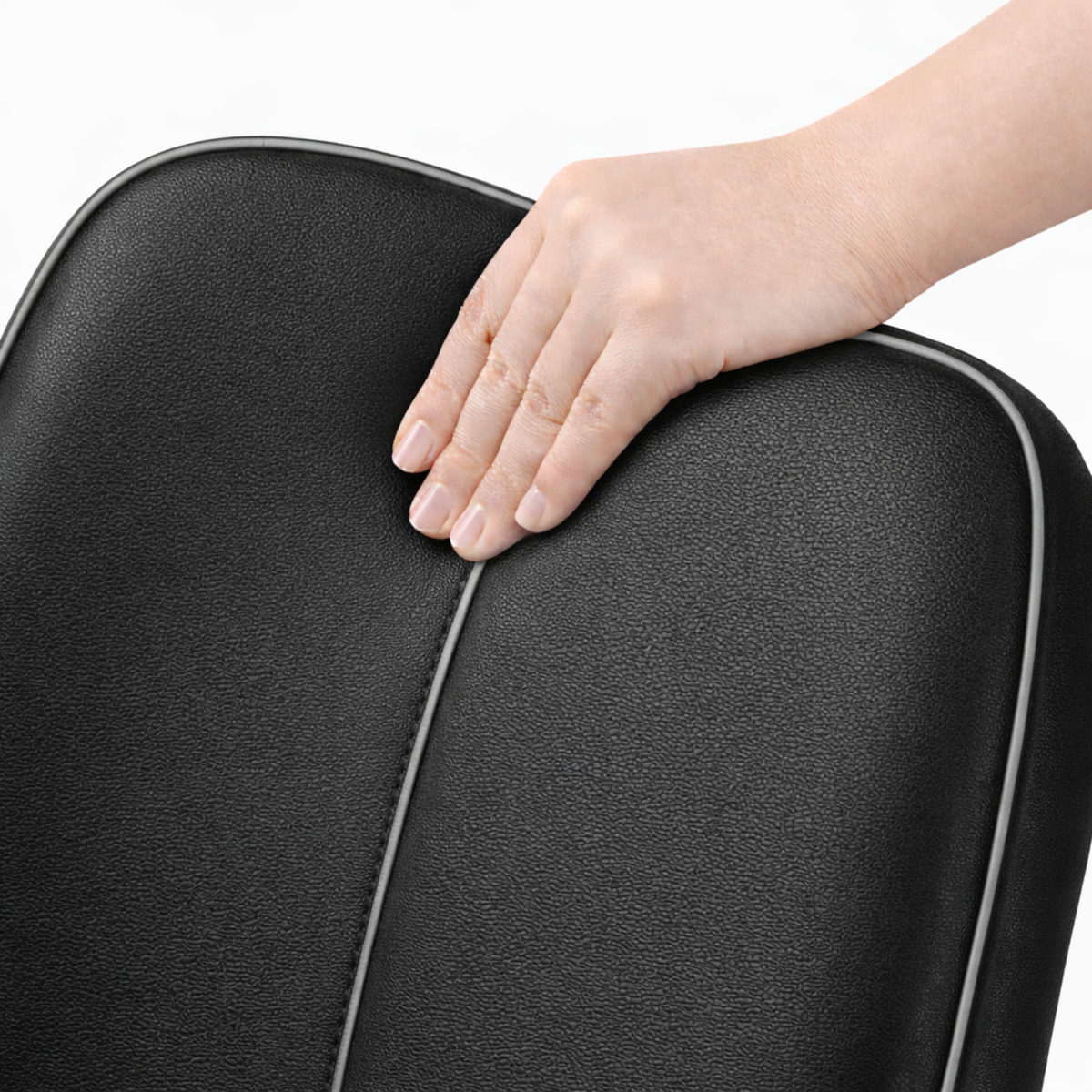 4 chaises de bar réglables en similicuir haute densité – Prague