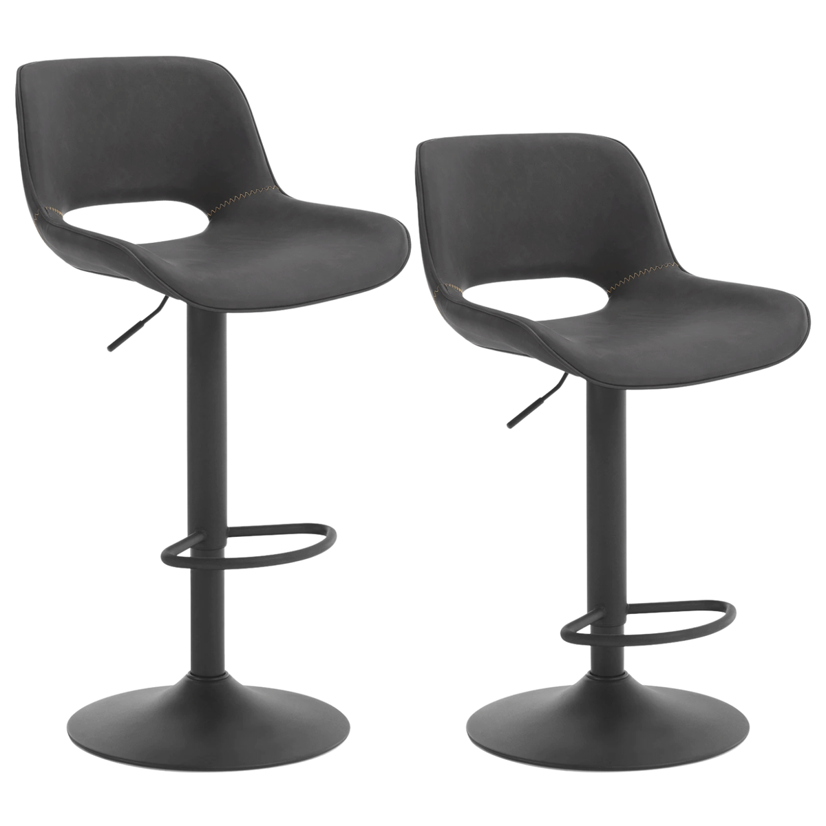 Chaises de bar au design vintage et ajouré – Darwin