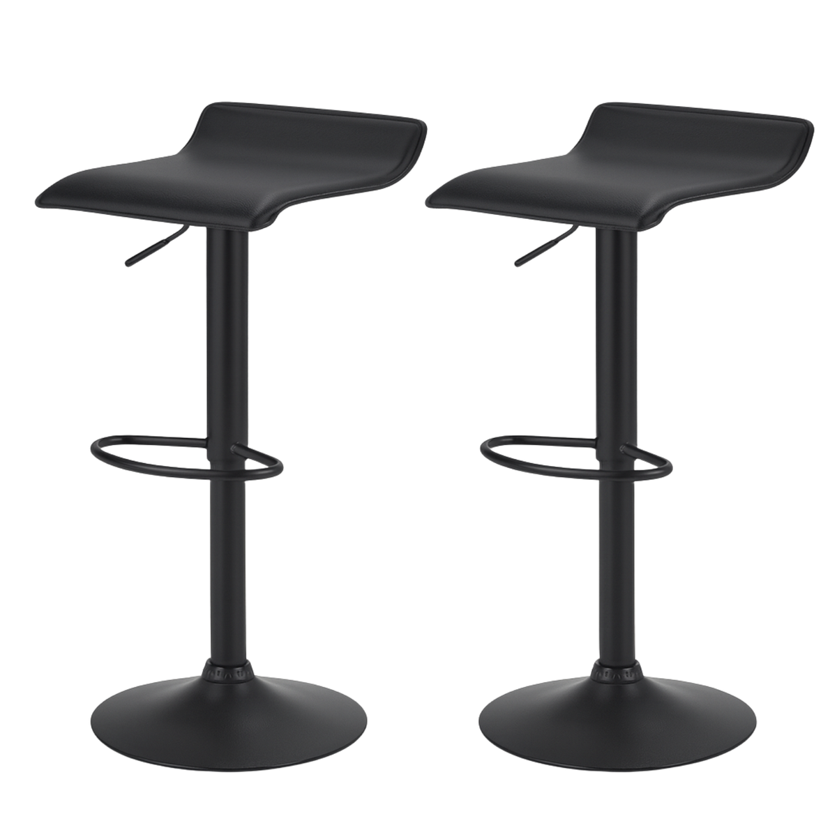 Ensemble – 2 tabourets de bar au design sobre et minimaliste – Skür